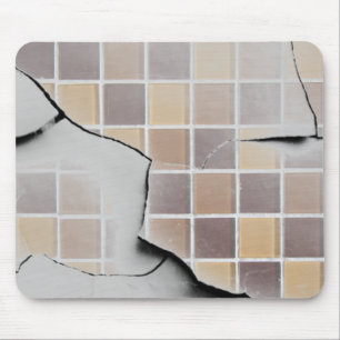 Mousepad Azulejos de mosaico rachados