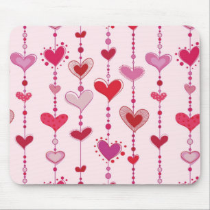 Mousepad Azulejos do coração