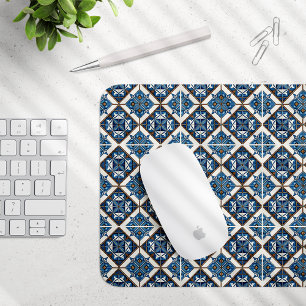 Mousepad Azulejos do Mediterrâneo, Portugal, Azulejo, Majol