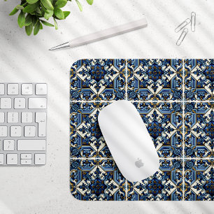 Mousepad Azulejos do Mediterrâneo, Portugal, Azulejo, Majol