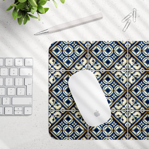 Mousepad Azulejos do Mediterrâneo, Portugal, Azulejo, Majol