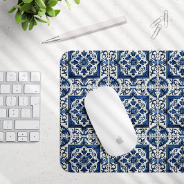 Mousepad Azulejos do Mediterrâneo, Portugal, Azulejo, Majol