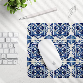 Mousepad Azulejos do Mediterrâneo, Portugal, Azulejo, Majol