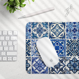 Mousepad Azulejos do Mediterrâneo, Portugal, Azulejo, Majol