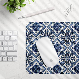 Mousepad Azulejos do Mediterrâneo, Portugal, Azulejo, Majol