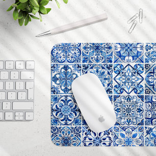 Mousepad Azulejos do Mediterrâneo, Portugal, Azulejo, Majol