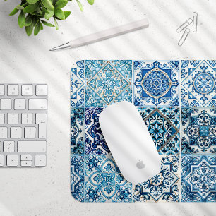 Mousepad Azulejos do Mediterrâneo, Portugal, Azulejo, Majol