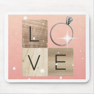 Mousepad Azulejos L-o-v-e