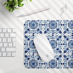 Mousepad Azulejos Portugueses Azulejo Azul