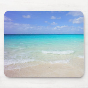 Mousepad Azure Blue Caribe Praia Tropical