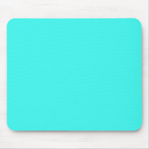 Mousepad B14 Cor de Turquesa Azul Aqua Entusiástica