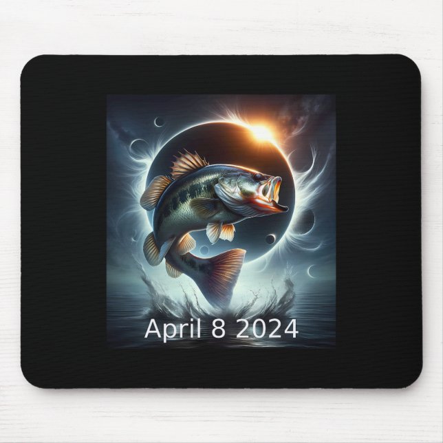 Mousepad B Fish Solar Eclipse abril 8 2024 (Frente)