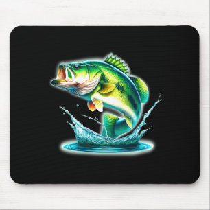 Mousepad B Peixe Saltitante Comfort Colors Peso Pesado Adul