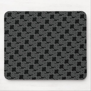 Mousepad b&w símbolo de dinheiro gráfico