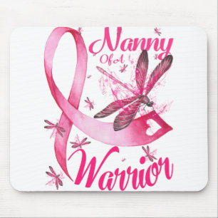 Mousepad Babá De Um Cancer Da Mama De Dragonfly De Guerrei