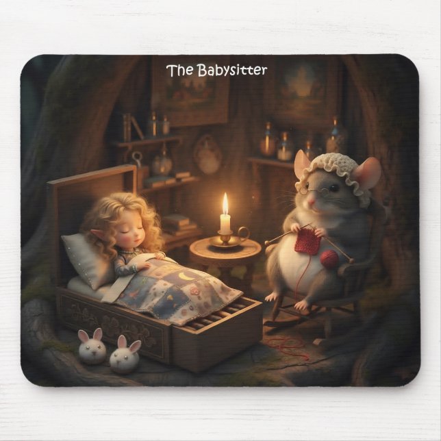 Mousepad Babá Rato (Frente)