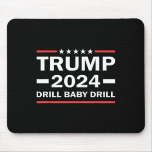 Mousepad Baby Drill Donald Trump 2024 Retire a América