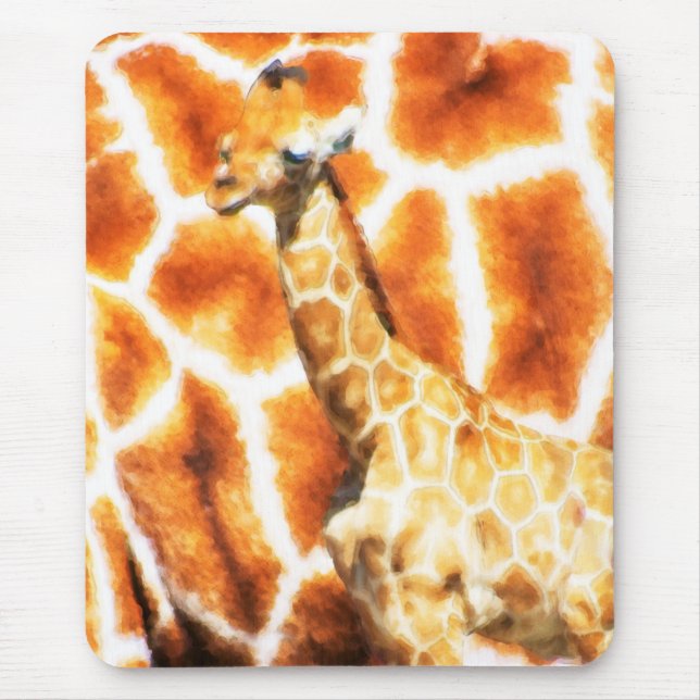 Mousepad Baby Giraffe (Frente)