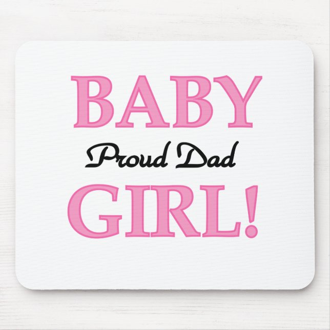 Mousepad Baby Girl Proud Pai (Frente)