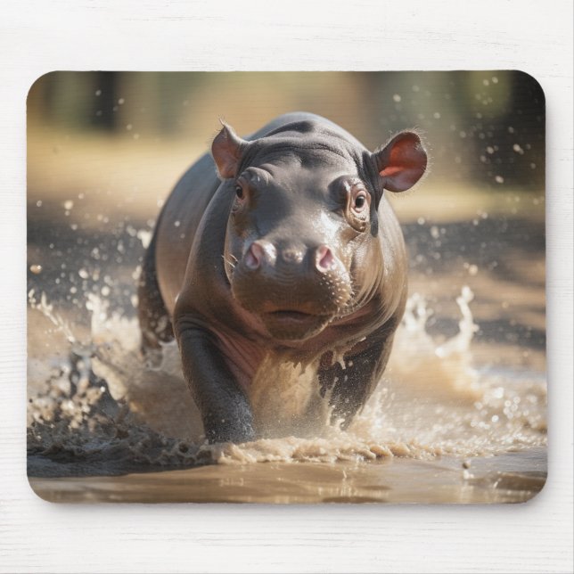 Mousepad Baby Hippo (Frente)