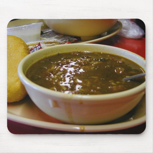 Mousepad Bacias de Rolls do Gumbo (Frente)