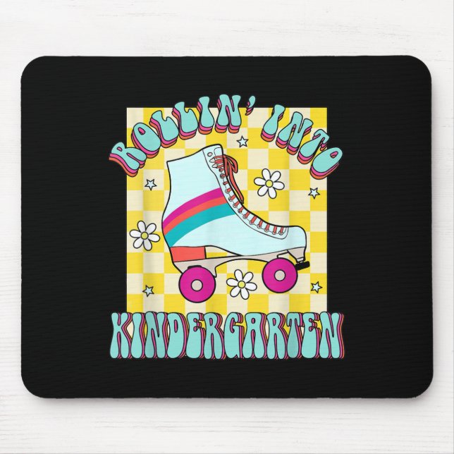 Mousepad Back To School Rolling Into The Kindergarten Groov (Frente)