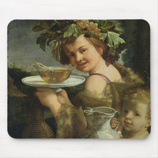 Mousepad Baco (óleo em canvas) (Frente)