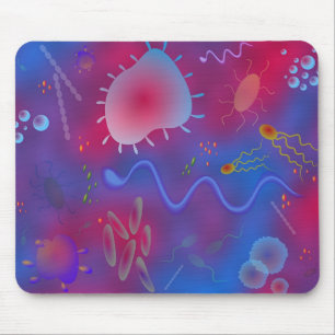 Mousepad Bactérias