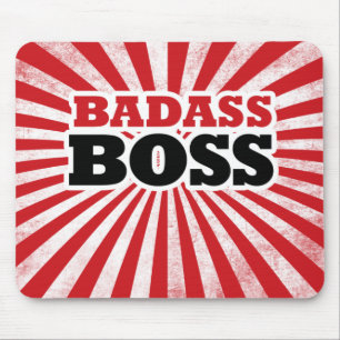 Mousepad Badass Funny Boss