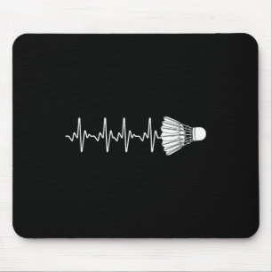 Mousepad Badminton Art Para Homens Badminton Lover Badmin