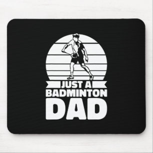 Mousepad Badminton Padre Shuttle - Jogador Apenas Um Badmin