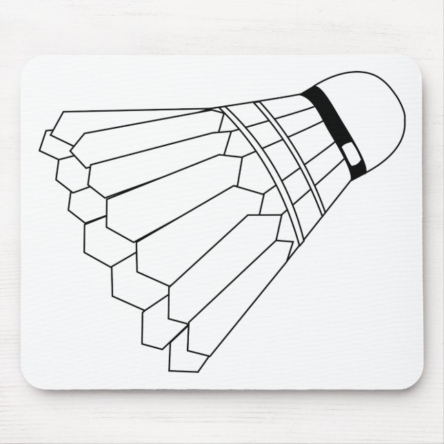 Mousepad Badminton Shuttle (Frente)