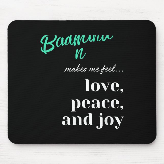 Mousepad Badminton Shuttle Adorou Jogo da Paz Esportes Rack (Frente)