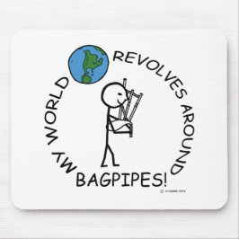 Mousepad Bagpipe - Mundo Revola-se