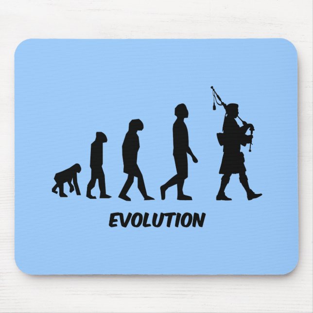 Mousepad Bagpipes engraçados (Frente)