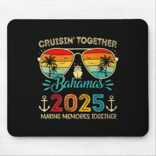 Mousepad Bahamas Cruise 2025 Família Matching Cruise Bahama