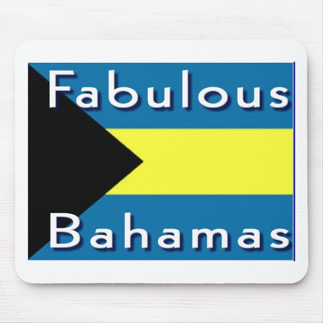 Mousepad Bahamas fabulosas (Frente)