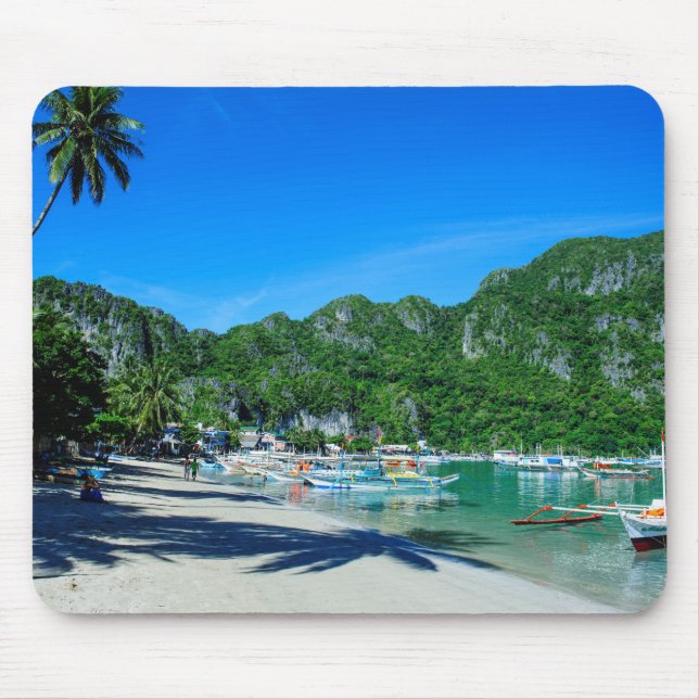 Mousepad Baía da Praia de El Nido (Frente)