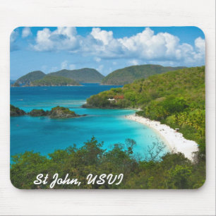 Mousepad Baía do tronco, St John USVI