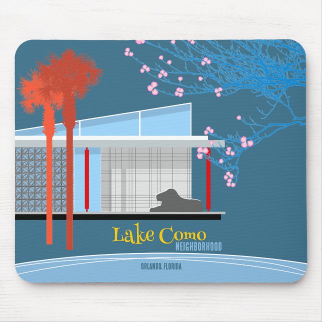 Mousepad Bairro Lake Como (Frente)