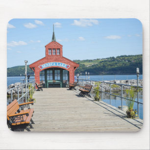 Mousepad Bairro vermelho no lago Seneca