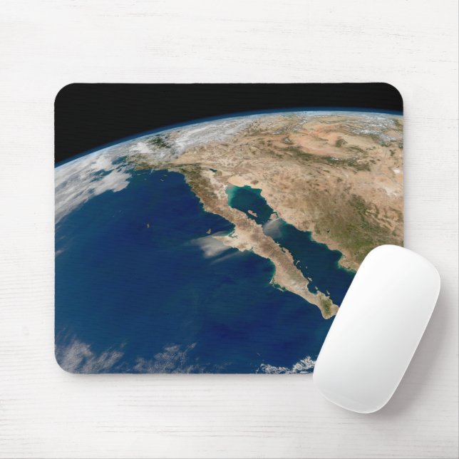Mousepad Baixa Califórnia E Costa Do Pacífico Do México. (Com mouse)