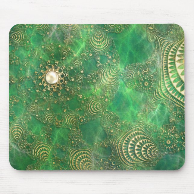 Mousepad Baixo do Bocal do Mar Emerald (Frente)