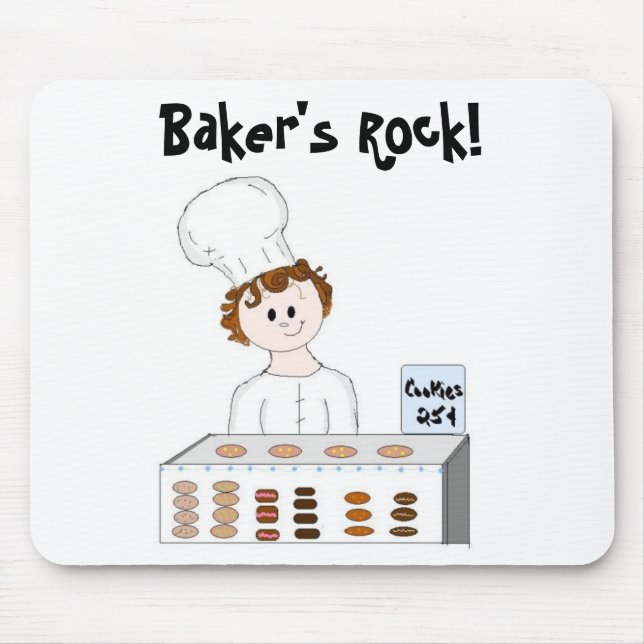 Mousepad Bakers Rock (Frente)