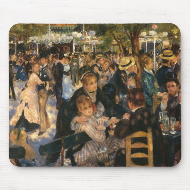 Mousepad Bal du de la Galette, de Renoir (1876) (Frente)