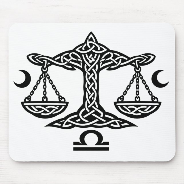 Mousepad    Balança Libra Celta por BurnsInHell (Frente)