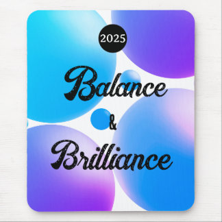 Mousepad BALANCE and BRILLIANCE Spiral Notebook