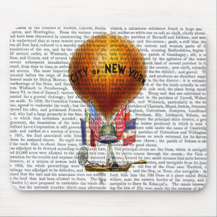 Mousepad Balão de Ar Quente de Nova York