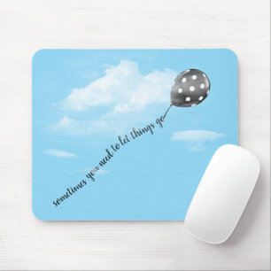Mousepad Balão de Bolinhas com Citação