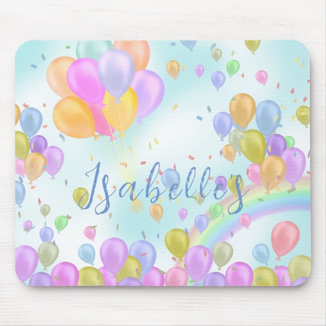 Mousepad Balão Pastel (Frente)